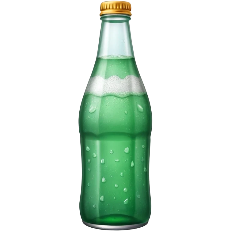 A bottle of goli soda emoji