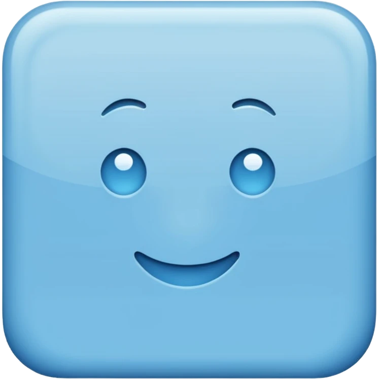 Light Blue Square emoji