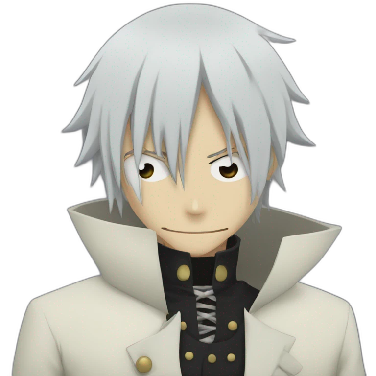 Lord Death soul eater anime emoji