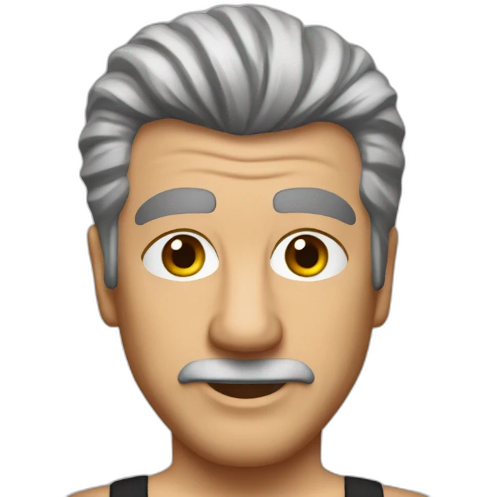 Phil Leotardo in a leotard emoji