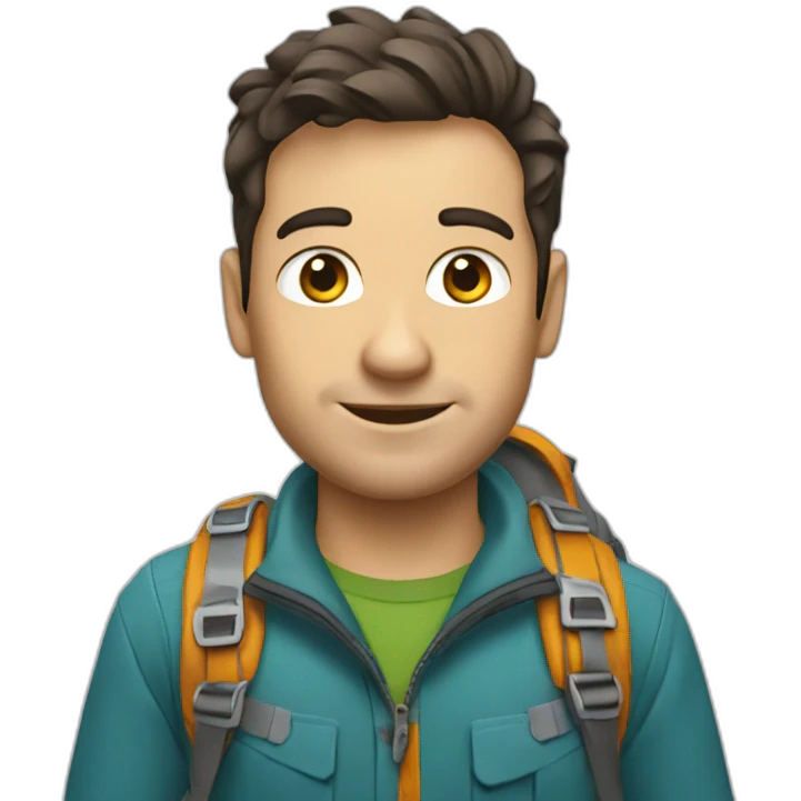 data nerd alpinist emoji