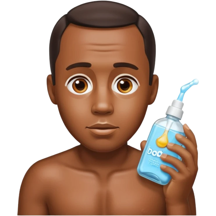 diddy with baby oil emoji