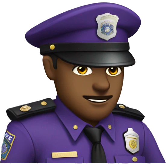 I want a purple lean cop  emoji
