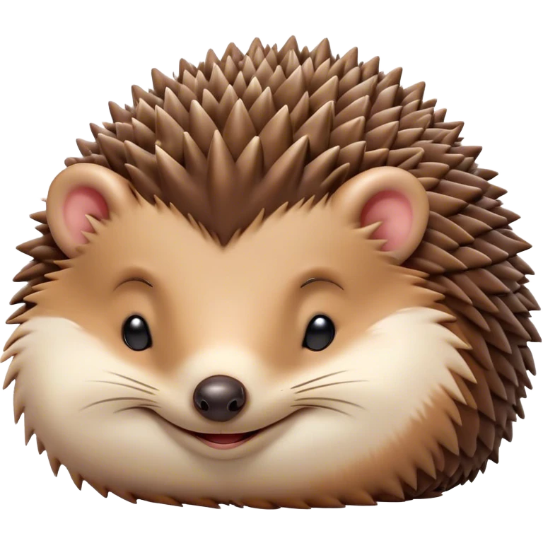 Meme-Worthy Cute Sleeping Hedgehog Portrait Emoji, Head resting peacefully with a contented smile, showcasing a delightfully compact build and a luxuriously soft brown Fur with tiny spines, eyes shut in a serene, restful nap, Simplified yet hilariously adorable features, highly detailed, glowing with a soft, drowsy light, high shine, relaxed and utterly lovable, stylized with an air of playful laziness, bright and heartwarming, soft glowing outline, capturing the essence of a comically sleepy hedgehog, so meme-worthy it feels like it could instantly become the next viral sensation of adorable slumber! emoji