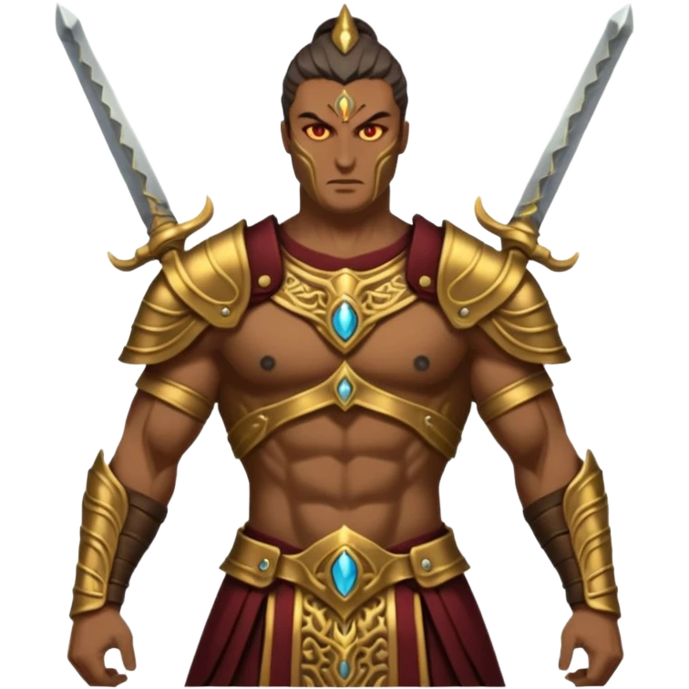 I want an emoji for Eight-Handled Sword Divergent Sila Divine General Mahoraga emoji