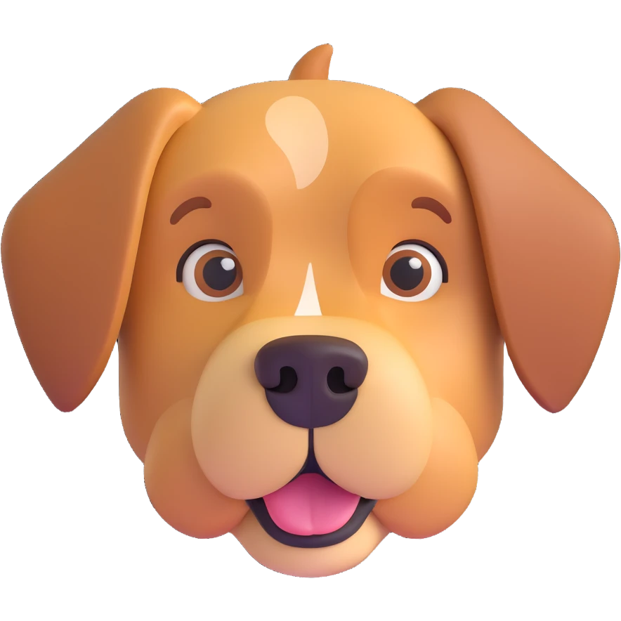 doggy head emoji