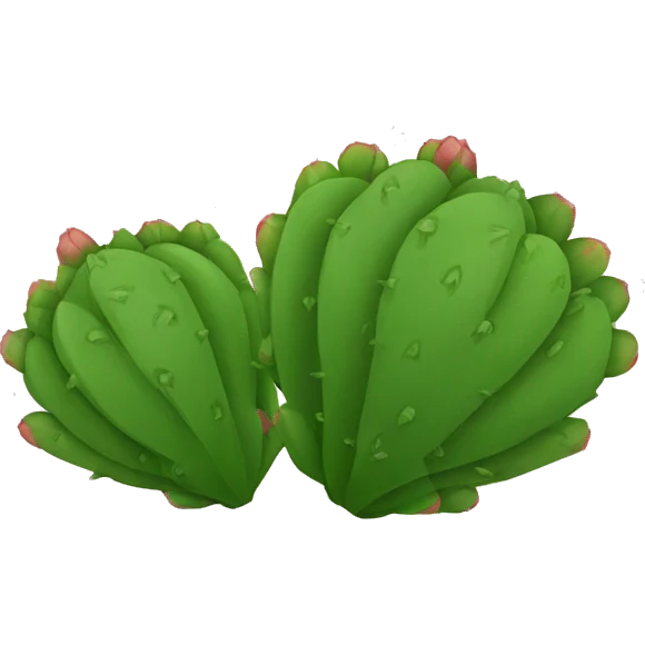 round Nopal emoji