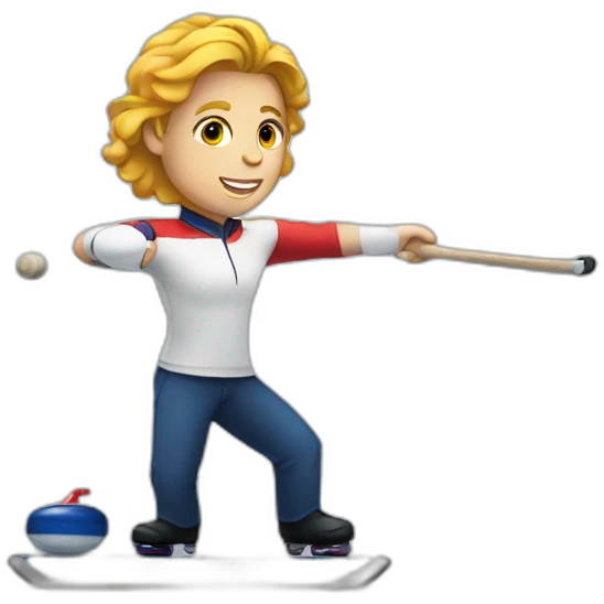 curling player emoji