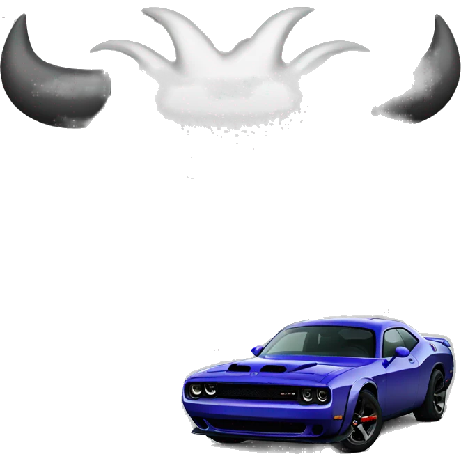 Dodge demon logo emoji