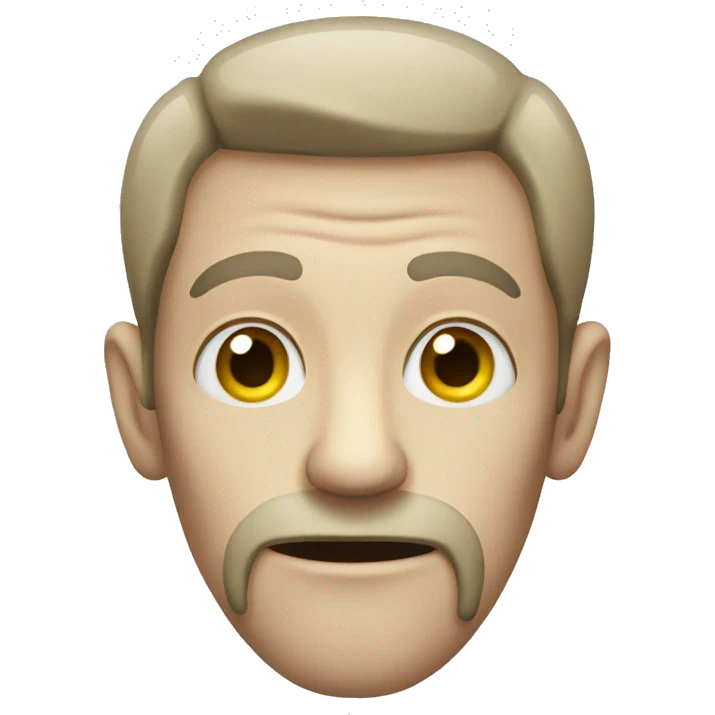 Pale lanky scary man emoji