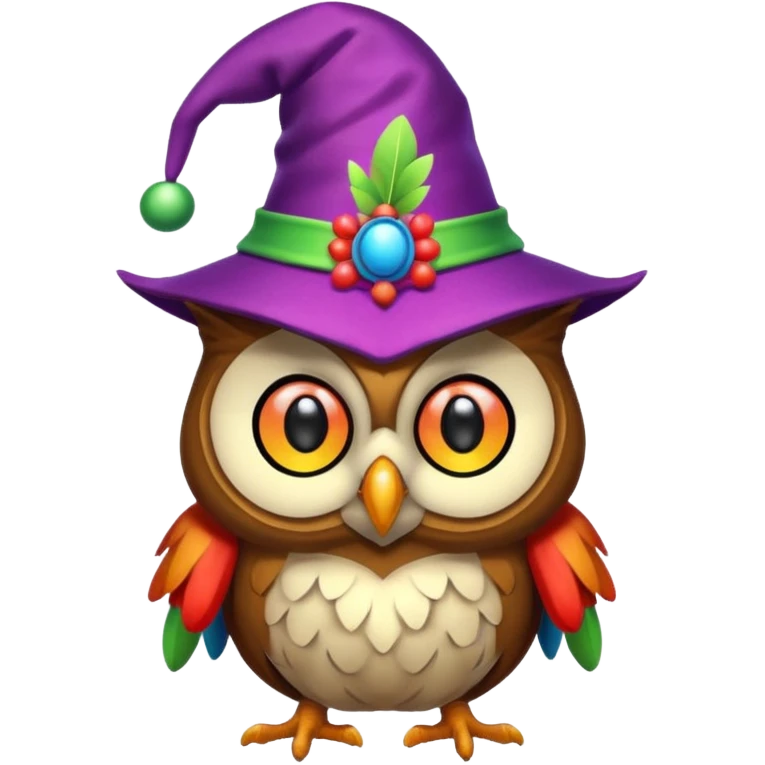 Jester Owl
 emoji