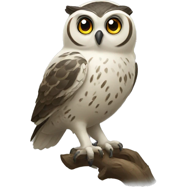 Chinese owl emoji