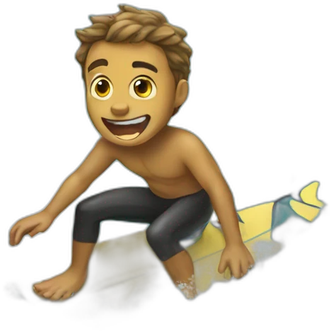 surfing-on-shark emoji