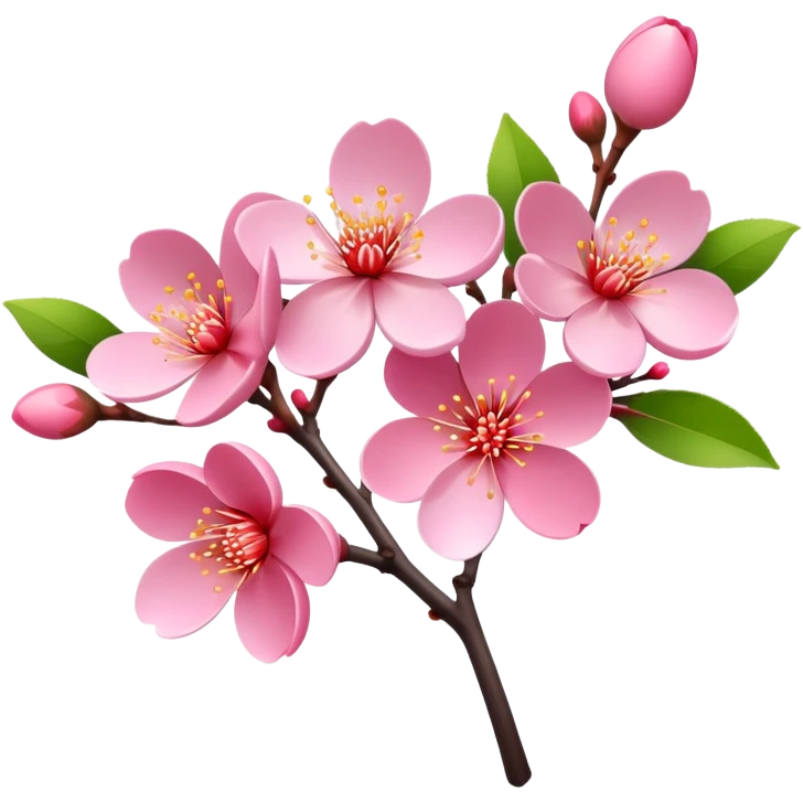 Plum blossom emoji