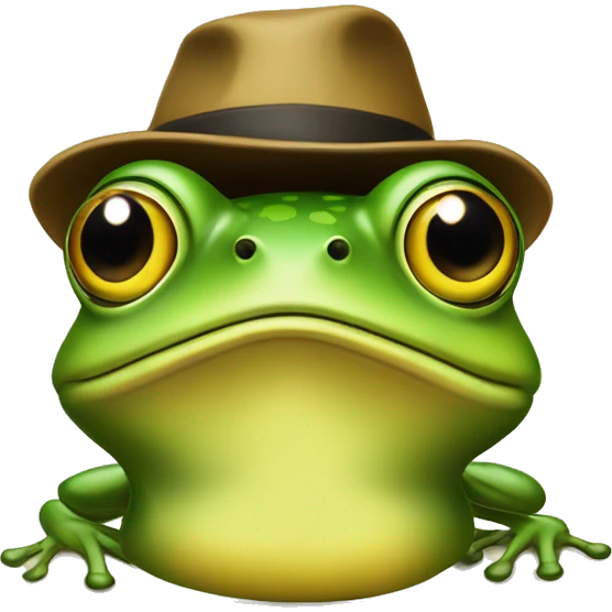 Frog yellow with hat and use a tshirt It says "SEEKERS ALLIANCE" emoji