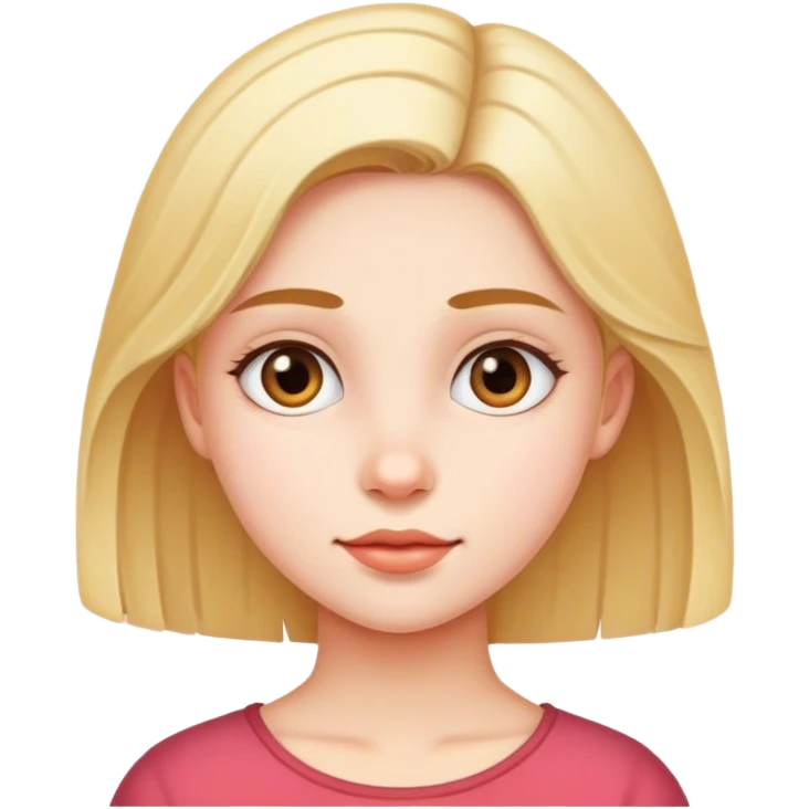 Girly girl emoji