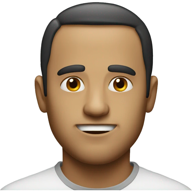 A man with a face of Whaaaat  emoji