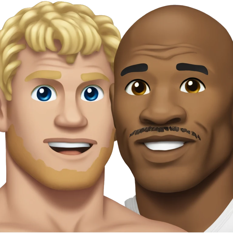 Mike Tyson vs Jake Paul emoji