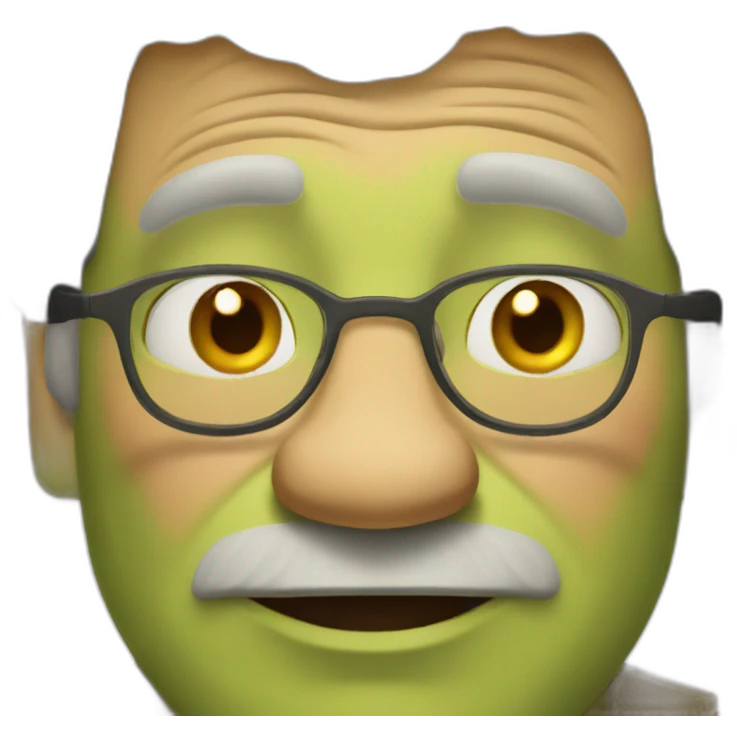 Shrek's grandpa emoji