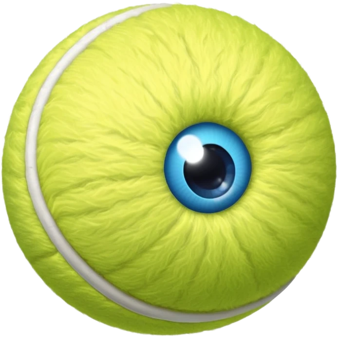 blue tennis ball emoji