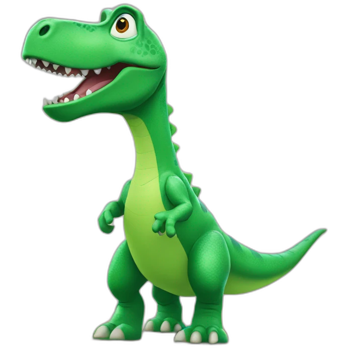 Rex toy story dinosaure emoji