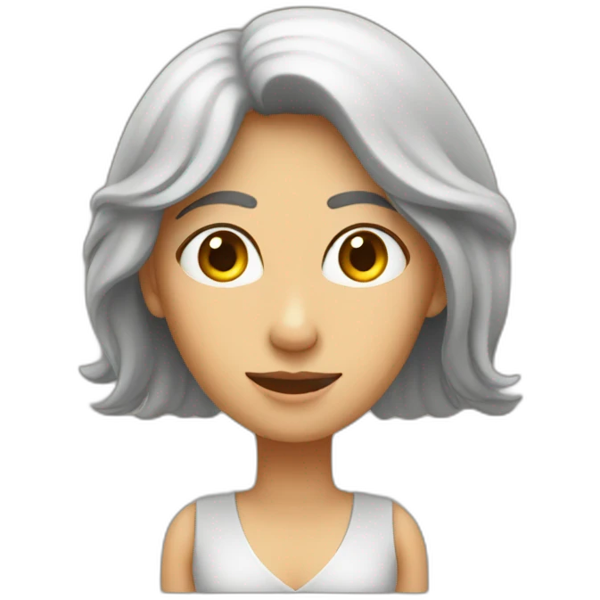 Mujer sentada en wc emoji