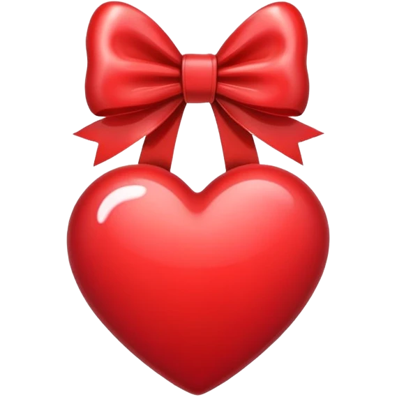 heart with bow emoji