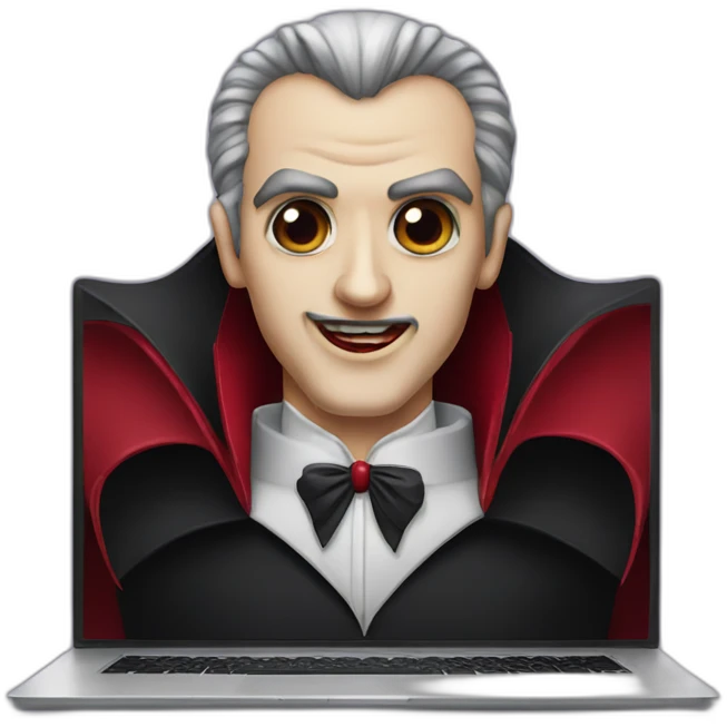 dracula designer laptop emoji