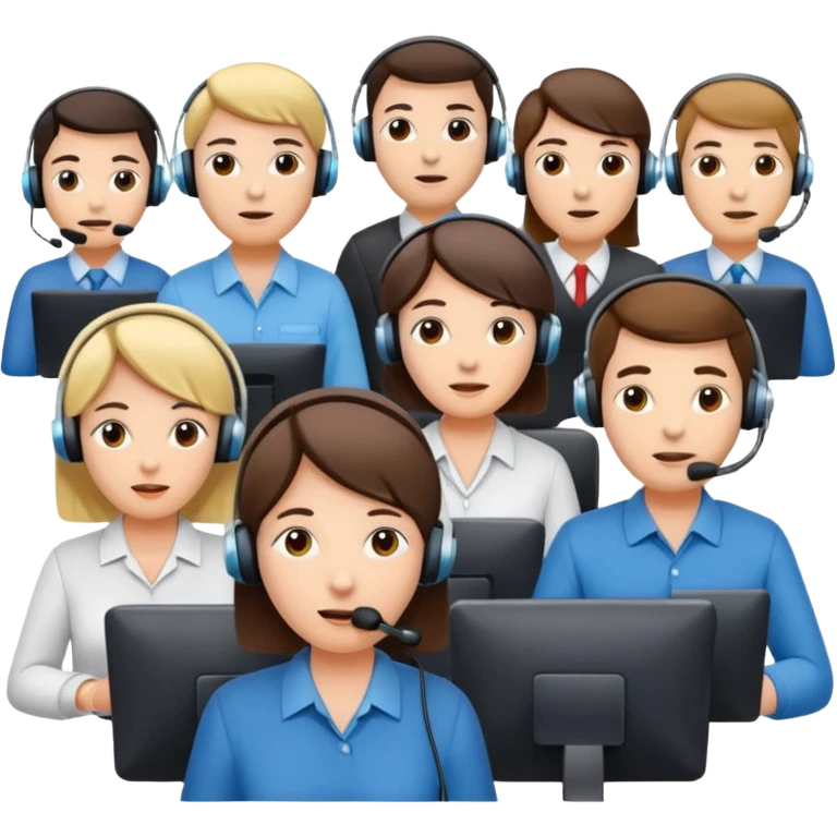 Call center emoji