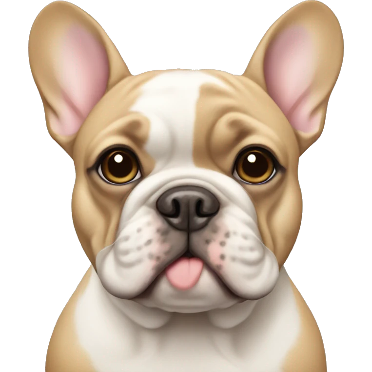 lilac and tan french bulldog  emoji