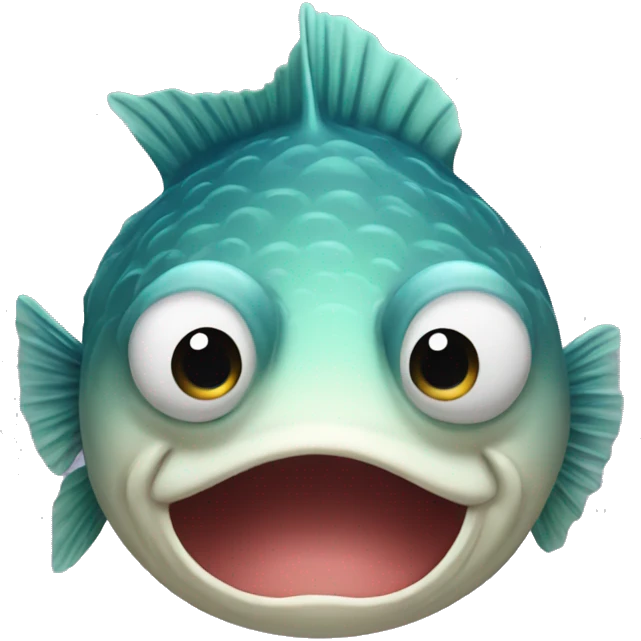puffper fish face man  emoji