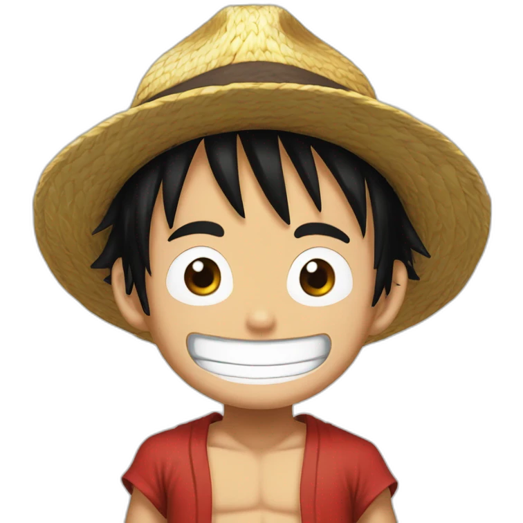 Moncky D luffy emoji