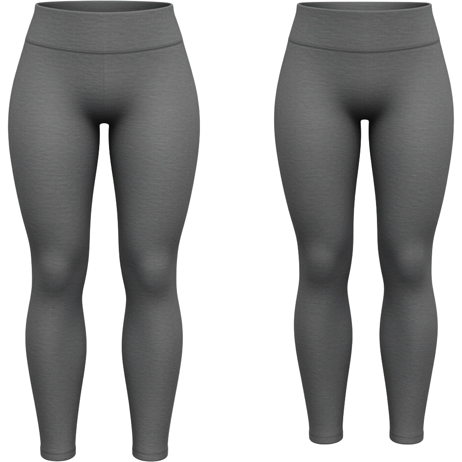legging course grise noir taille 42/44 emoji