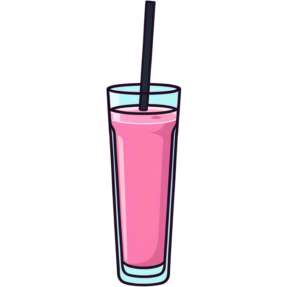 Pink drink  emoji