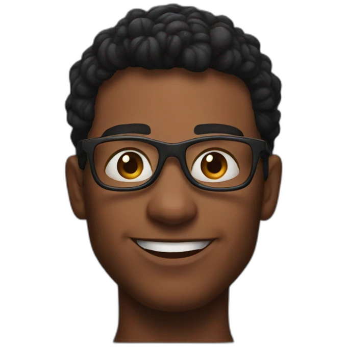 Portrait of the spider-man emoji