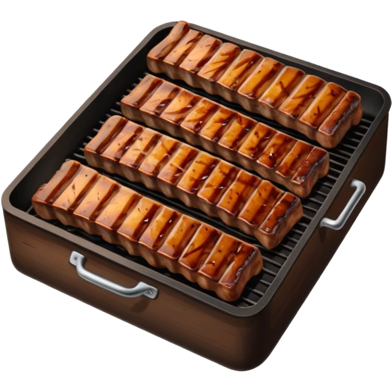 costillas de asado a la parrilla emoji