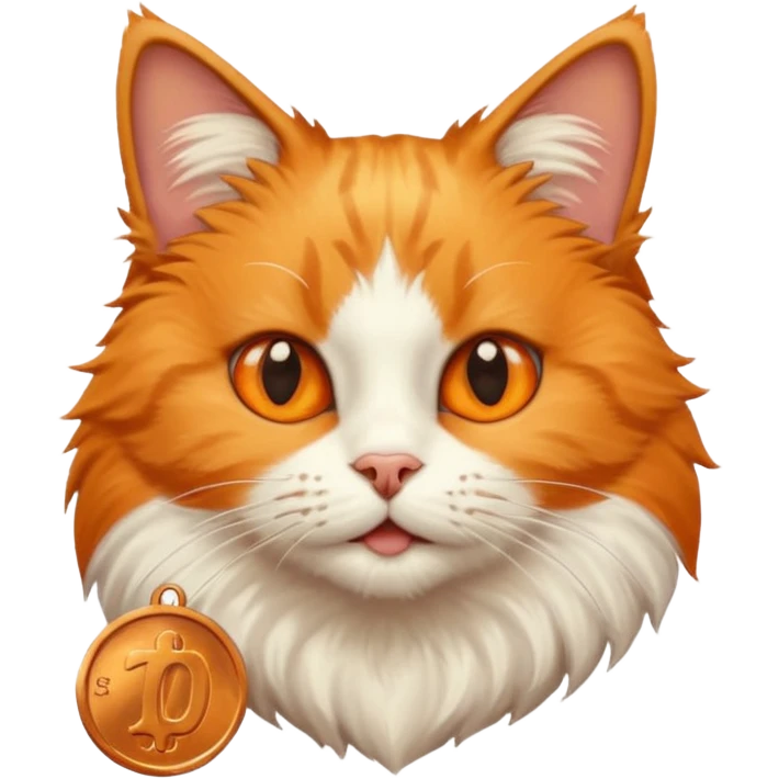 Cat penny emoji