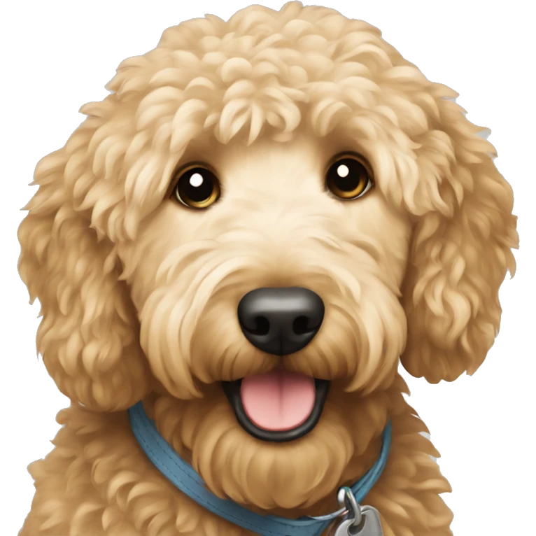 Goldendoodle emoji