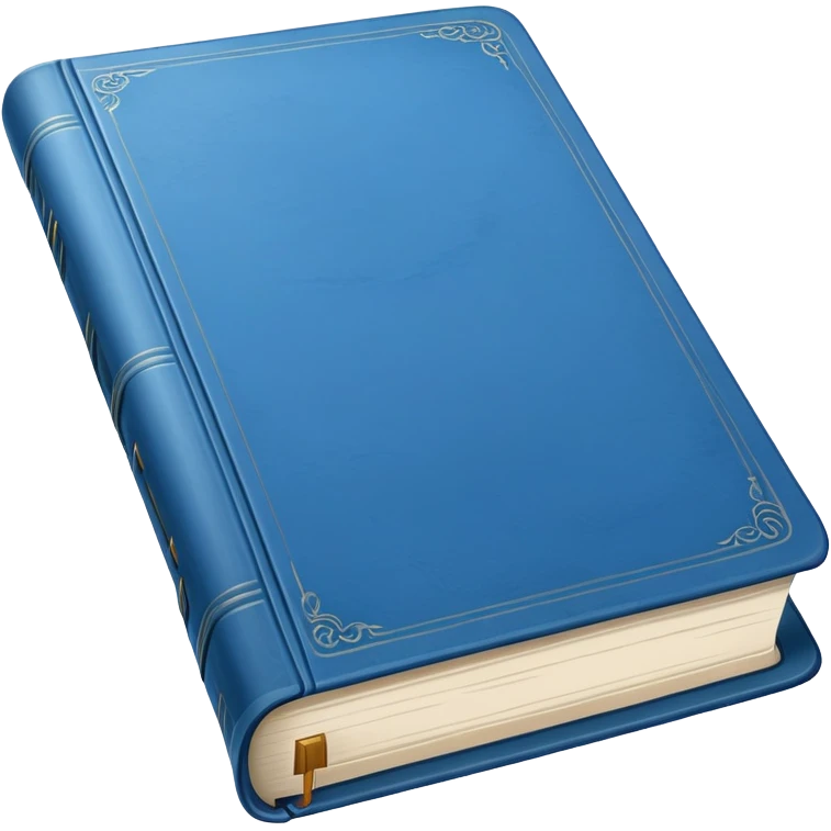blue book emoji