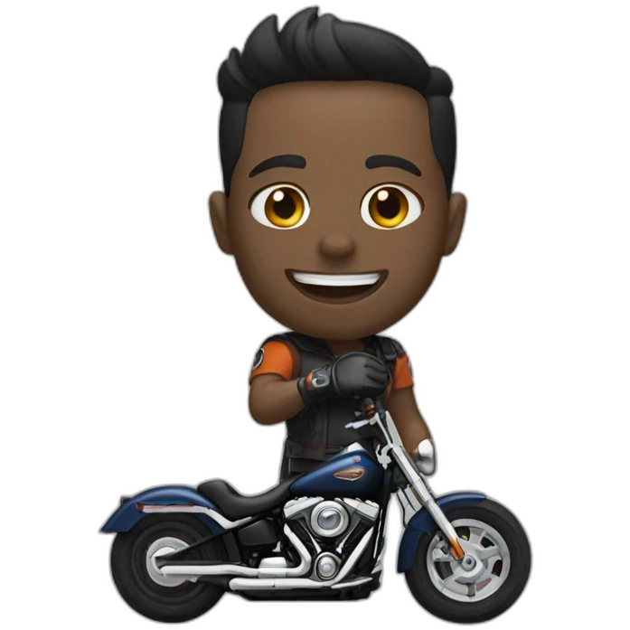 Harley dc emoji