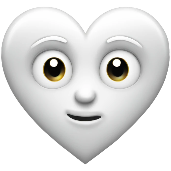 heart white emoji