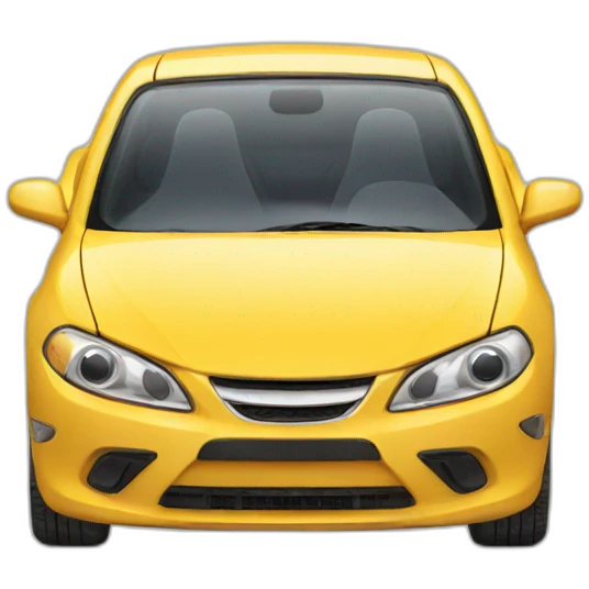 car with calculator emoji