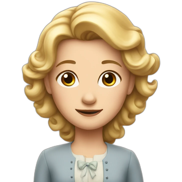 Anne from the TV series Anne with two n emoji
