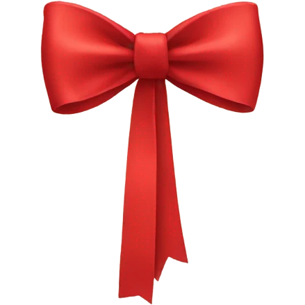 red bow emoji