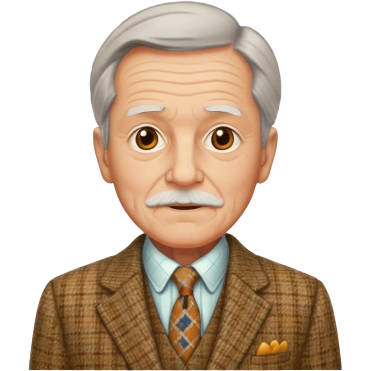 Old british vibe suit  emoji