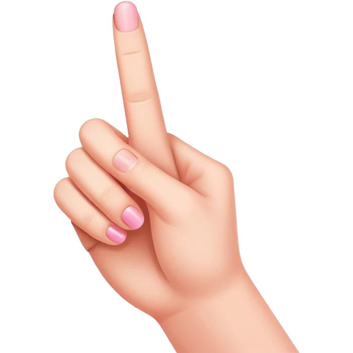 finger with pinky up  emoji