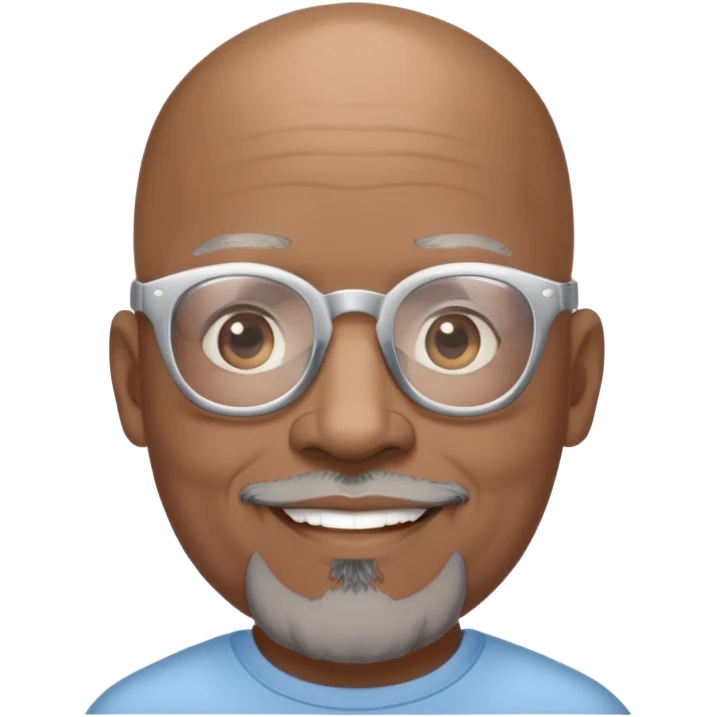 Bald mature Black male with Grey goatee and light glasses
Wishing everyone a 
"HAPPY MOTHER'S DAY" emoji