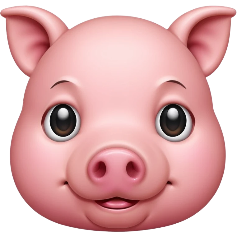 Pig nose emoji
