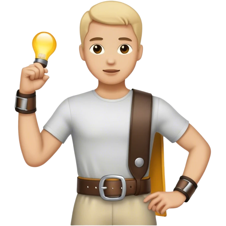 handing the belt  emoji