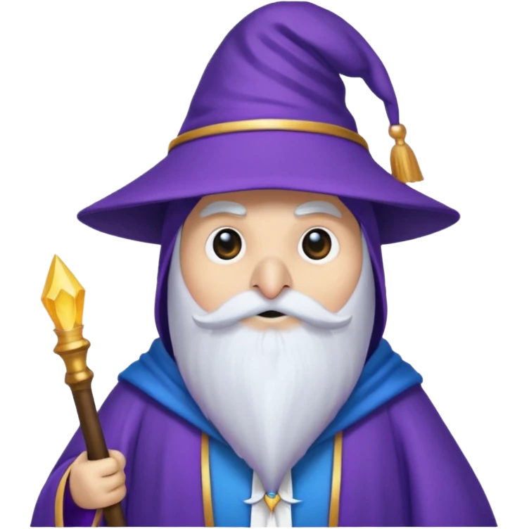 Penguin Wizard emoji
